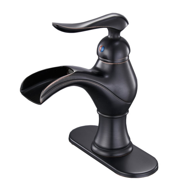 DFI Waterfall Single Hole Bathroom Faucet & Reviews Wayfair